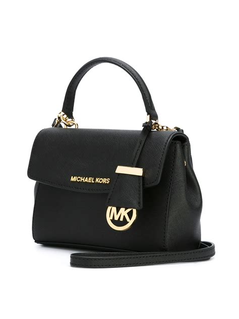 michael kors black side bag|michael kors side body bag.